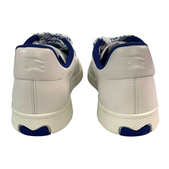 Burberry Terrace Leather Sneakers Extra Laces Sz 38 US 8 NEW - Picture 6 of 13